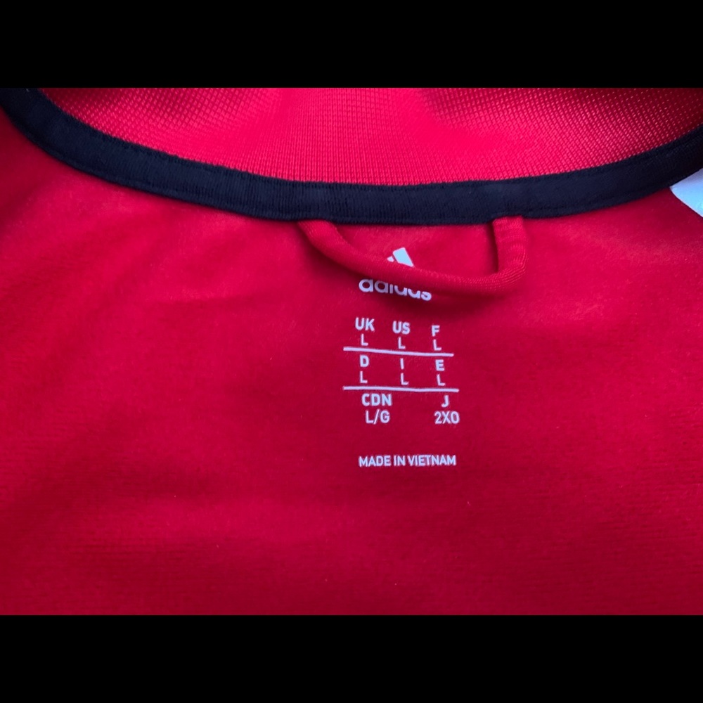 Adidas warm up jacket men’s size L - Picture 4 of 6